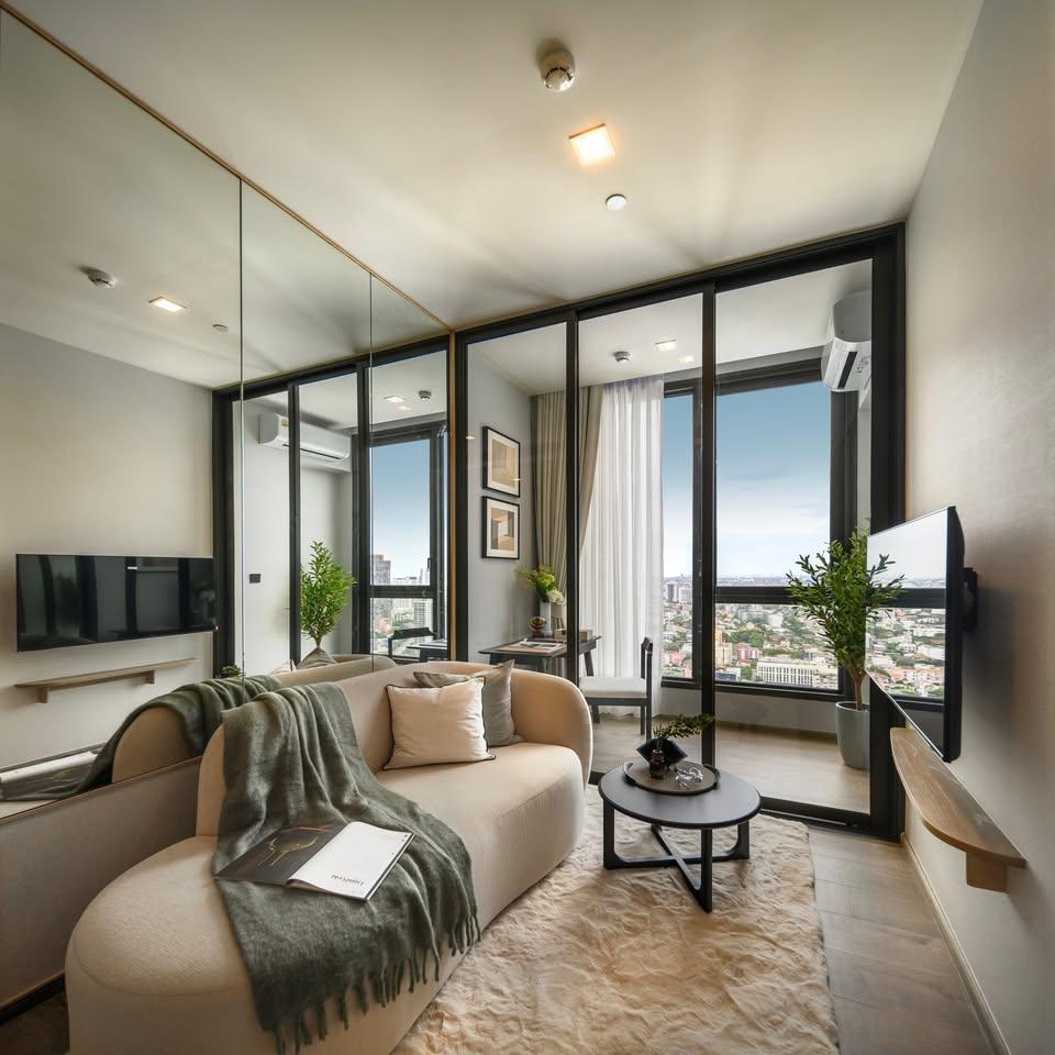 ✨🦄 Special offer 🦄✨ The Crest Park Residences 🚝 ใกล้ MRT เฟอร์ครบ จบในที่เดียว